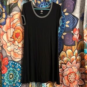SO Black Relaxed Tunic Dress